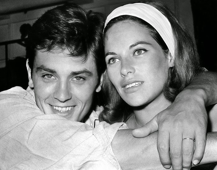 alain delon wife