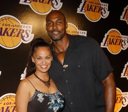 karl malone wife